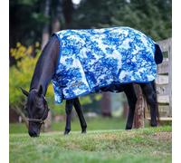 Jeffers Expression 1200 Denier Standard Neck Turnout Sheet, 81" - 0g Lightweight Waterproof Horse Blanket, Breathable Outdoor Rug with Straps, Gussets, Tail Flap, Adjustable Fit - Equestrian Toile