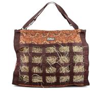 Jeffers Expression Extend Feed Hay Bag - Natural Slow Feed Hay Feeder, Durable 600D Material, Mesh Bottom & Top Loading Design, Holds Up to 2 Flakes for Horses, Goats & Livestock - Bloomin Toolin