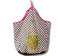 Jeffers Expression Hay Bag for Livestock - Durable 600D Waterproof Hay Feeder for Horse, Cattle, & Sheep, Top Loading Design w/Mesh Bottom, for Travel, Barn Use - Farming Essentials, Skater Cowgirl