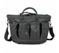 Jeffers Poplar Head Grooming Bag - Horse Grooming Organizer Tote with Pockets for Brushes, Tools, Clippers, Shampoo, Detangler - Stable Barn Kit Carrier for Horses, Pets, Livestock, Covert Cheetah