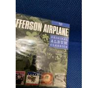 JEFFERSON AIRPLANE - 5CD ORIGINAL ALBUM CLASSICS SEALED. Shrinkwrap Tear