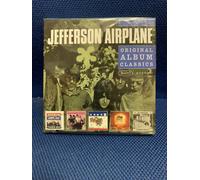 JEFFERSON AIRPLANE - 5CD ORIGINAL ALBUM CLASSICS SEALED. Shrinkwrap Tear On Rear