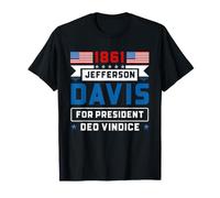 Jefferson Davis 1861 Civil War Presidential Campaign T-Shirt