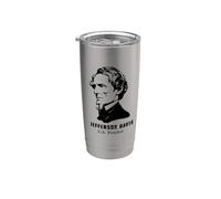 Jefferson Davis Stainless Steel Insulated Tumbler