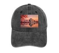 Jefferson Memori Washington DC Vintage Baseball Cap Golf Dad Hats Adjustable SnapBack Cap for Men Women Sports Outdoor