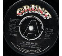 Jefferson Starship - Jefferson Starship - Count On Me - 7" Single 1978 - Grunt Records FB 1196 - UK Press