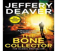 Jeffery Deaver The Bone Collector Paperback Book in White Jeffery Deaver White