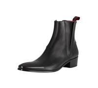 Jeffery West Men's Carlito Leather Boots, Black, 8 UK