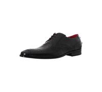 Brogue Polished Leather Shoes Black 9 UK