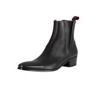 Jeffery West Men's Carlito Leather Boots, Black, 8 UK