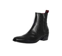 Jeffery West Men's Carlito Leather Chelsea Boots, Black, 10 UK