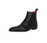 Jeffery West Men's Criollo Leather Chelsea Boots, Black, 11 UK