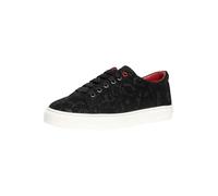 Jeffery West Men's Petunia Suede Trainers, Black, 8 UK