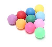 JeffMVP 10/25/50Pcs/Pack Colored Pong Balls 40mm Entertainment Table Tennis Balls - PP Plastic for Children's Recreation (25PCS)