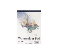 jeffrey A5 Watercolour Sketchbook,Size 21cmx14.8cm,15 Sheets,180gsm Portable Watercolor Paper ,100% Cotton,Fine-Grained,Hot Press Watercolour Pad for Painting or Sketchi,Dries Fast with Vivid Colours