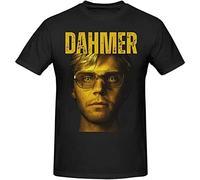 Jeffrey Dahmer Monster Horror Movie T Shirt Camisetas Oversized O-Neck Cotton Custom Short Sleeve Men Clothing Black