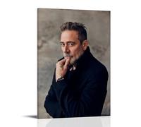 Jeffrey Dean Morgan Canvas Wall Art Living Modern Family Bedroom Music Movie Cartoon Poster 12x18inch(30x45cm) Frame-style