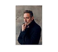 Jeffrey Dean Morgan Canvas Wall Art Living Modern Family Bedroom Music Movie Cartoon Poster 12x18inch(30x45cm) Unframe-style