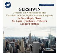 Jeffrey Siegel - Piano Concerto in F Rhapsody No. 2 I Got Rhythm [New CD]