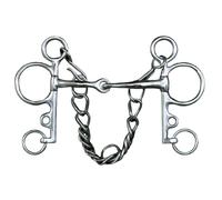 Jeffries Miniature Jointed Pelham Bit - 9cm (3.5'')