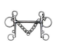 Jeffries Mullen Mouth Pelham Bit - 14cm (5.5'')