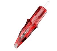 Jefs MAST Mast Disposable Tattoo Needle Cartridges 20Pcs for Tattoo Artists Round Magnum Shader Soft Edge Standard Pack 0.30mm Disposable Needles, RL RM RS (20pcs-1013RM-1)