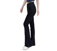 Jeggings Ladies Stretch Comfortable High Waist Bootcut Jeans Leggings with Pockets Skinny Jeans Trousers Casual Sexy Denim Jeggings Yoga Trousers Flare Cotton Blend Skinny Jeans Slimming Trousers
