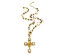 JEGPPIVE Stainless Steel Crucifix Necklace, Layered Chain Jewelry | Adjustable Layering Chain for Women, Stainless Steel Clavicle Chain, Versatile Jewelry Piece for Her