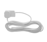 Jegs 1 Way Mains Extension Lead Single Gang Trailing Socket 5 Metre Cable 13A White