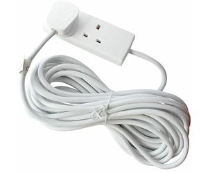 Jegs 10 Metre 13 Amp 2 Gang Socket Mains UK Electrical Extension Lead Cable 3 Pin