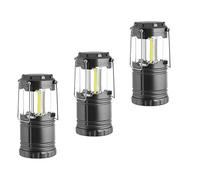 Jegs 3 x 3 Cob Led Collapsible Camping Lantern Fishing Work Ultra Bright Lamps