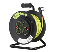 Jegs 4 Gang 13Amp 25 Metre Open Cable Reel