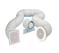 Shower Extractor Fan Kit With Timer
