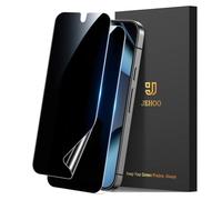 JEHOO 2 Pack for Google Pixel 10 Pro TPU Privacy Screen Protector, Support Fingerprint Unlock, Anti-Spy Screen Protector Film Self-Healing, Scratch Resistant, Not Glass 2