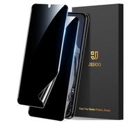 JEHOO 2 Pack for Google Pixel 8 Pro TPU Privacy Screen Protector 6.8 Inch, Support Fingerprint Unlock, Anti-Spy Screen Protector Film Self-Healing,Scratch Resistant, Not Glass
