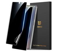 JEHOO 2 Pack for Samsung Galaxy S25 Ultra TPU Privacy Screen Protector, Support Fingerprint Unlock, Anti-Spy Screen Protector Film Self-Healing,Scratch Resistant, Not Glass