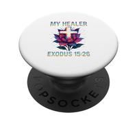 Jehovah Rapha Christian Faith Mountain Bible Verse PopSockets Adhesive PopGrip