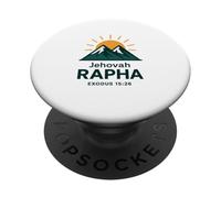 Jehovah Rapha Christian Faith Mountain Bible Verse PopSockets Adhesive PopGrip