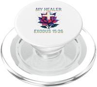 Jehovah Rapha Christian Faith Mountain Bible Verse PopSockets PopGrip for MagSafe