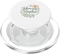 Jehovah Rapha Christian Floral Bible Verse Exodus 15:26 PopSockets PopGrip for MagSafe