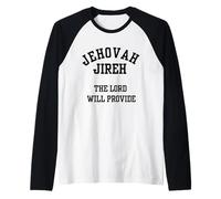 Jehovah Rapha The Lord Who Heals Raglan Baseball Tee