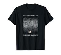 Jehovah Shalom, The Lord My Peace, Christian Bible Verse T-Shirt