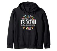 Jehovah Tsidkenu - God is Our Righteousness Colorful Graphic Zip Hoodie