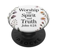 Jehovah's Witness Worship With Spirit and Truth JW ORG PopSockets Adhesive PopGrip
