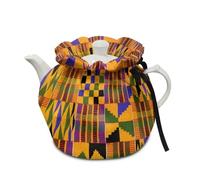Jeiento Aztec Tribal Tea Cosy Ethnic Style Tea Kettle Dust Cover Teapot Cover with Insulation Pad Southwestern Tribal Coffee Pot Cover,Breakfast Warmer