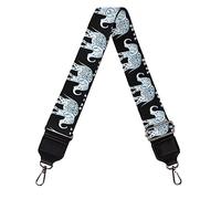 Jeiento Boho Elephants Wide Purse Strap Replacement Adjustable Guitar Straps Carry Strap for Handbags,Purses,Cameras,Computers,and Luggage