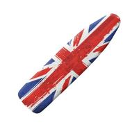 Jeiento British Flag Ironing Board Cover Retro Style 15x54 Iron Pad Covers,Easy Installation,Stain Resistant Ironing Board Covers Protective Scorch Mesh Cloth