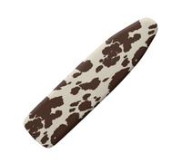 Jeiento Brown Cow Spots Ironing Board Cover Soft Stain Resistant & Durable Scorch Iron Pad Covers Full Size Protective Cover,Simple Style 15x54 Replacement Covers