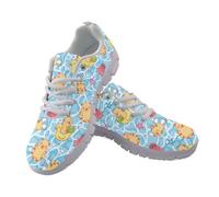 Jeiento Capybara Sport Running Shoes for Women Men Cartoon Teenager Sneakers Mesh Breathable Athletic Tennis Footwear 7 UK