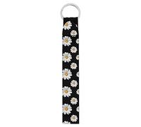 Jeiento Daisy Key Chain Key Rings Stainless Steel Car Keychain in Metal The Perfect Combination of Luxury, Will Never Rust, Bend or Break for Women Lady